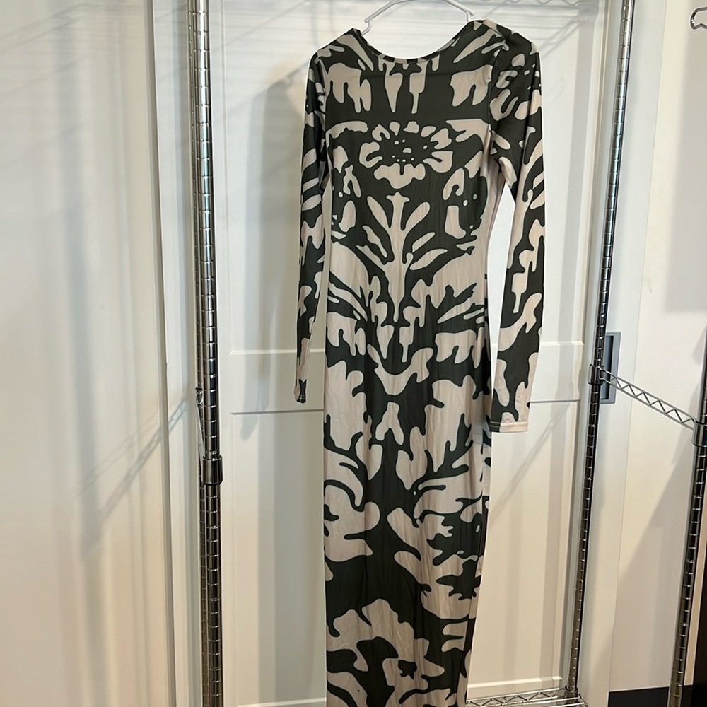 Open Back Bodycon Dress